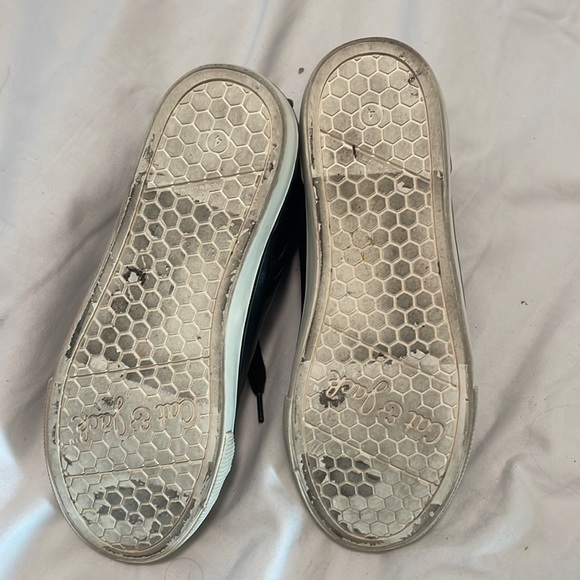 Cat & Jack Black High Tops - kid’s size 4, women’s size 6 - Picture 4 of 4